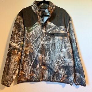Nomad Performance Fleece Camo Pop Over